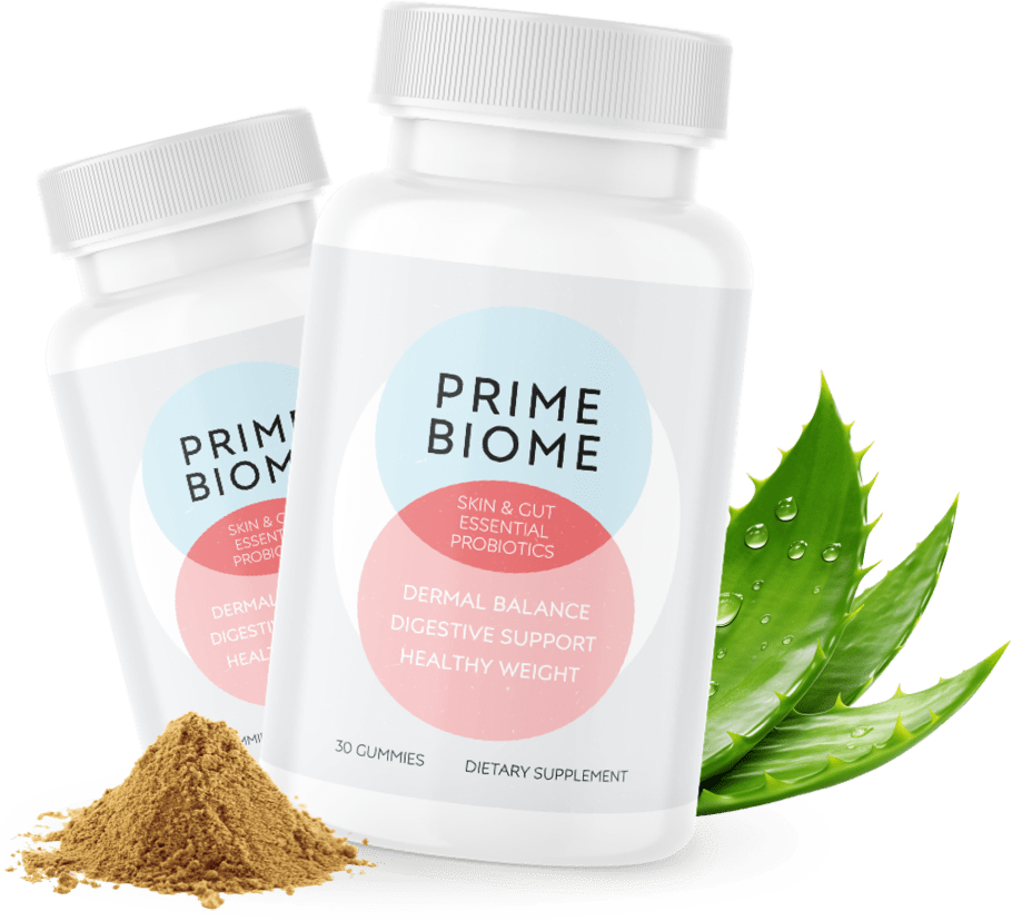 PrimeBiome – Gut Balance & Radiant Skin Supplement